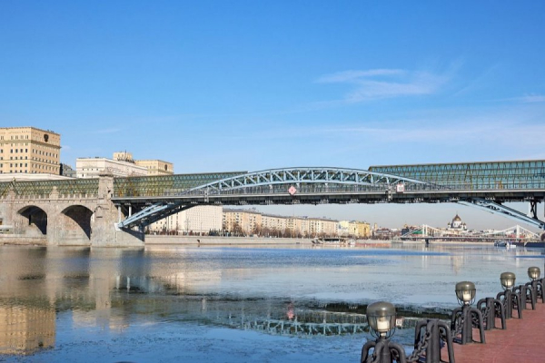 В Пресненском районе Москвы построят пешеходный мост
