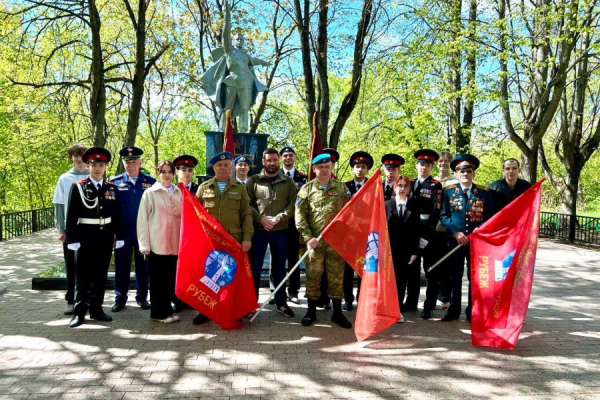 У братской могилы в Крюково прошла церемония клятвы кадета