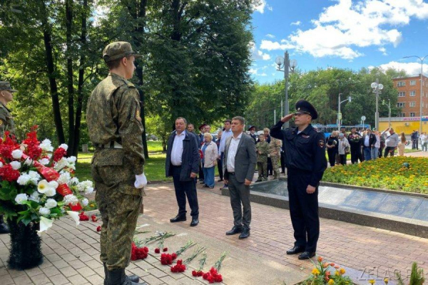 Зеленоградцы почтили память погибших воинов