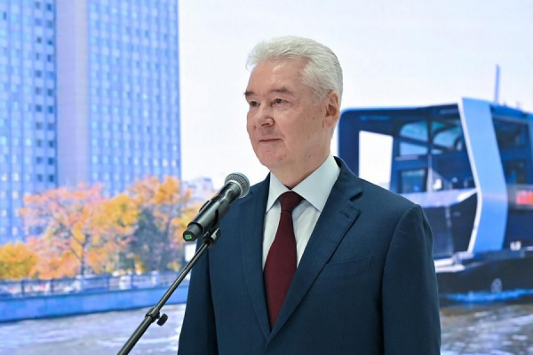 Мэр Москвы открыл новые речные причалы Береговой и Парк Фили