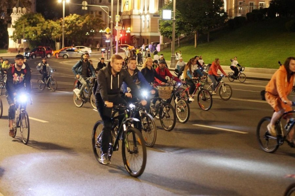 6 июля в Москве пройдет ночной велофестиваль