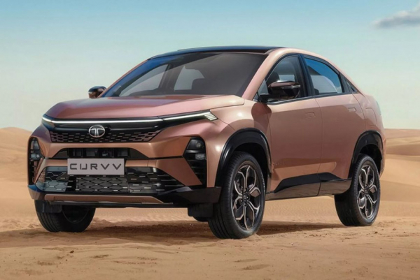 Купеобразный кроссовер Tata Curvv: показана серийная версия Купеобразный кроссовер Tata Curvv: показана серийная версия