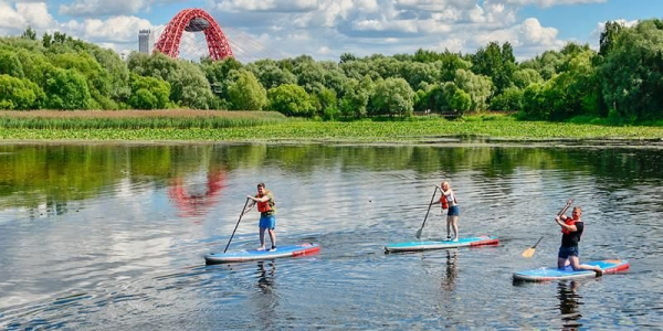 Собянин: На Москве-реке появились специальные участки для занятий водным спортом