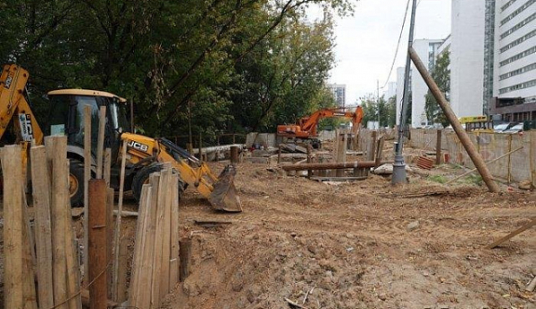 Возобновлена реконструкция проезда «Г» в 3 микрорайоне