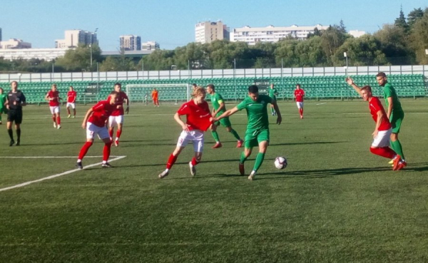 ФК «Зеленоград» впервые в чемпионате сыграл вничью
