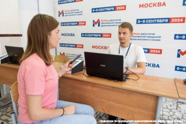 В Зеленограде продолжаются выборы депутатов в Мосгордуму