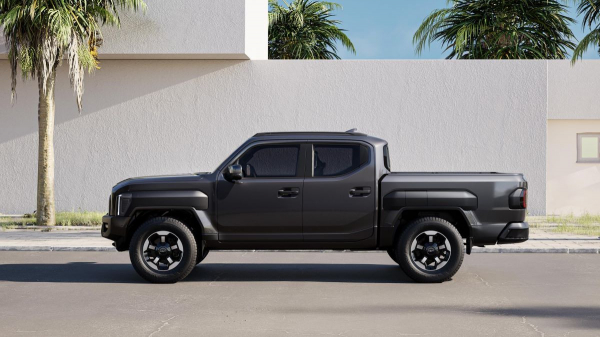 Представлен рамный пикап Kia Tasman