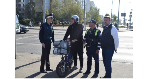 Общественный совет при УВД совместно с ГАИ провели профилактическую акцию