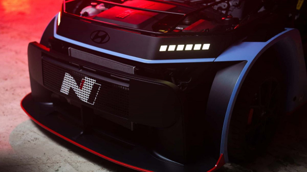 Показан экстремальный прототип Hyundai RN24 без кузова Показан экстремальный прототип Hyundai RN24 без кузова