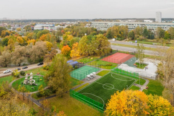Как в Зеленограде благоустроены Школьное озеро и Быково болото