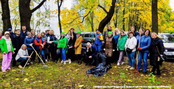 Более 1100 человек приняли участие в осеннем субботнике