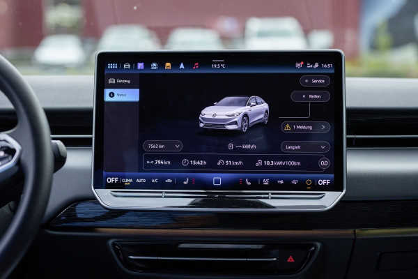 Электромобиль Volkswagen ID.7 заметно превзошел паспортную дальнобойность Электромобиль Volkswagen ID.7 заметно превзошел паспортную дальнобойность