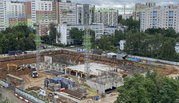 В Зеленограде продолжается строительство жилых домов по программе реновации