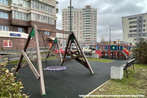 Район Крюково: большой двор – большое благоустройство