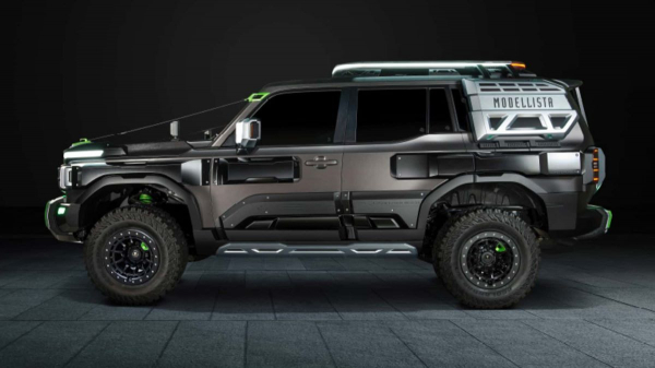 Кибер-Prado: ателье Modellista показало эффектный Land Cruiser