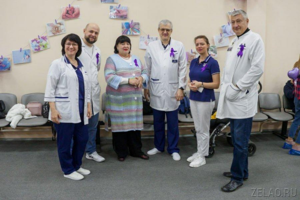 В Перинатальном центре Зеленограда прошло мероприятие, приуроченное к Международному дню недоношенного ребенка