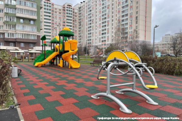 Район Крюково: большой двор – большое благоустройство