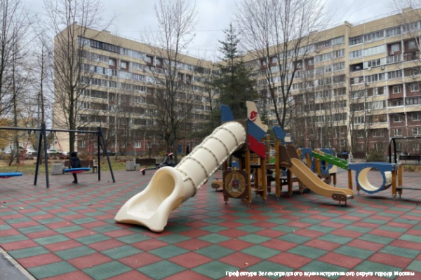 Район Крюково: большой двор – большое благоустройство