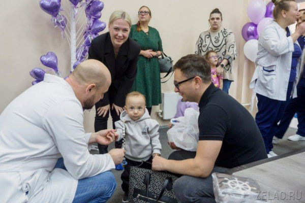 В Перинатальном центре Зеленограда прошло мероприятие, приуроченное к Международному дню недоношенного ребенка