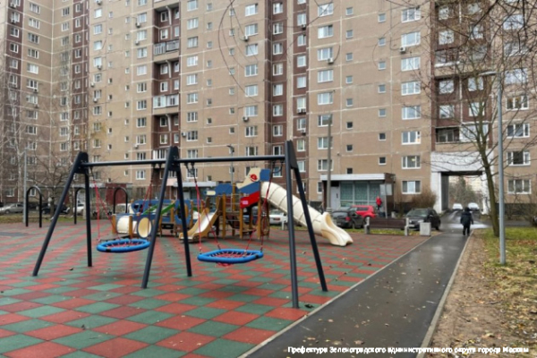 Район Крюково: большой двор – большое благоустройство