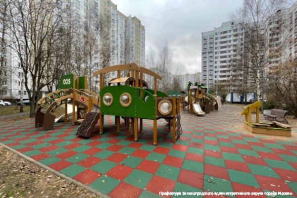 Район Крюково: большой двор – большое благоустройство