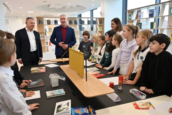 Собянин: Уникальная инновационная школа открылась в центре «Сколково»