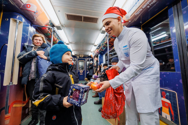 Анастасия Ракова рассказала о запуске «Доброго поезда» в московском метро  - ГКБ Кончаловского