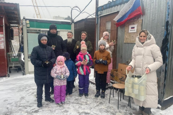 Прихожан храма Сергия Радонежского в Зеленограде отметили за волонтерскую деятельность в помощь фронту