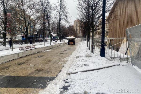 Каток на площади Юности планируется запустить в ближайшее время
