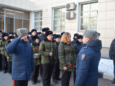 В Зеленограде открыт памятный знак, посвященный сотрудникам окружной полиции