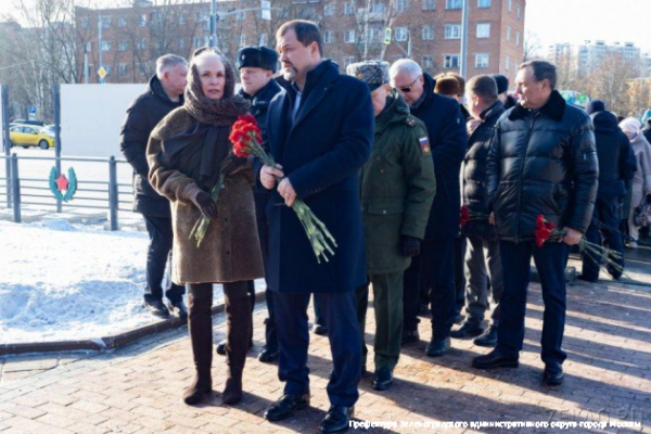 Зеленоградцы почтили память защитников отечества в преддверии праздника