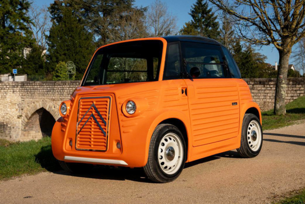 Показан микрокар Caselani Type-Ami в стиле ретро