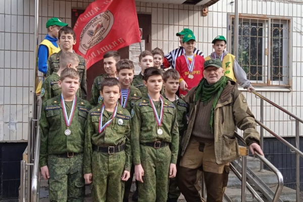 В Крюково прошла военно-спортивная эстафета для юношей