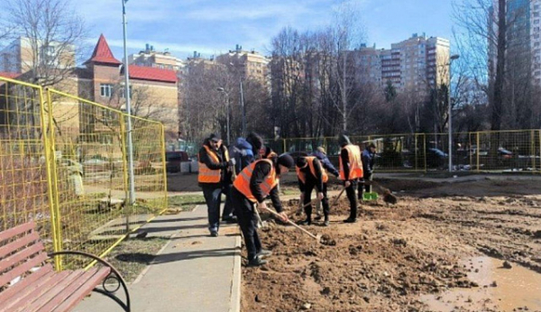 Комплексное благоустройство развернуто на 13 дворовых территориях Зеленоград