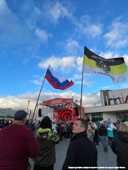 В Зеленограде ярко и красочно отметили юбилей Победы