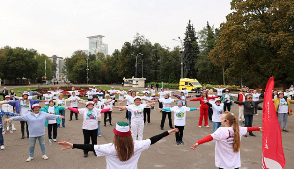 В Зеленограде проходят «Зарядки долголетия»