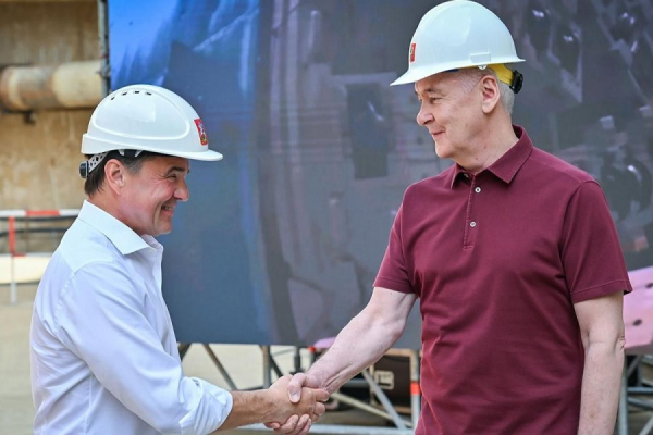 Собянин: Началась проходка тоннеля от станции «Липовая роща» до «Строгина»