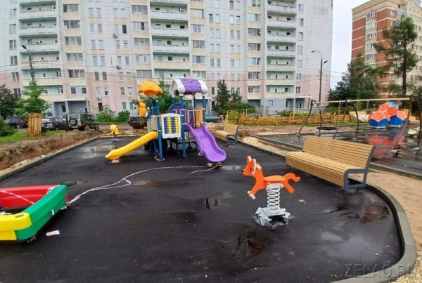 В Зеленограде отремонтированы 27 дворовых территорий