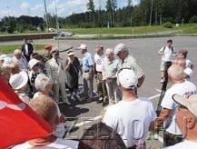 Зеленоград встретил автоколонну из Пензы