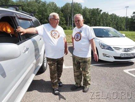 Зеленоград встретил автоколонну из Пензы