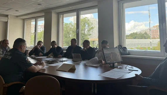 В префектуре Зеленограда работала комиссия по предупреждению чрезвычайных ситуаций и обеспечению пожарной безопасности