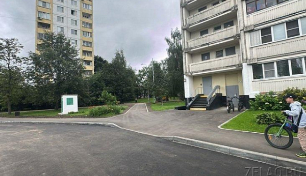 Программу благоустройства дворов Зеленограда планируется завершить до конца августа