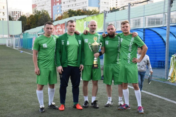 Корпоративный турнир по мини-футболу состоялся в Зеленограде