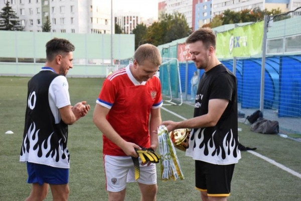 Корпоративный турнир по мини-футболу состоялся в Зеленограде