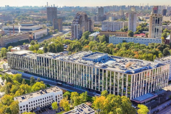 Путин и Собянин в День города открыли новый комплекс детской больницы святого Владимира