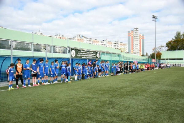 300 юных футболистов открыли новый сезон в Зеленограде
