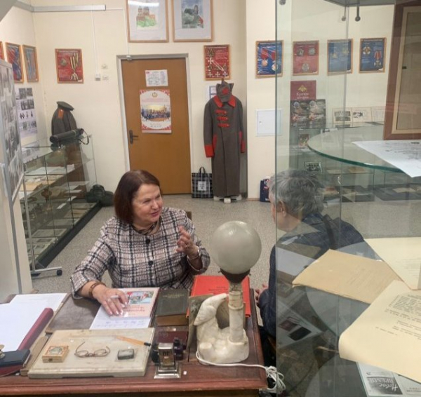 Делегация зеленоградцев посетила Музей Карбышева и его времени