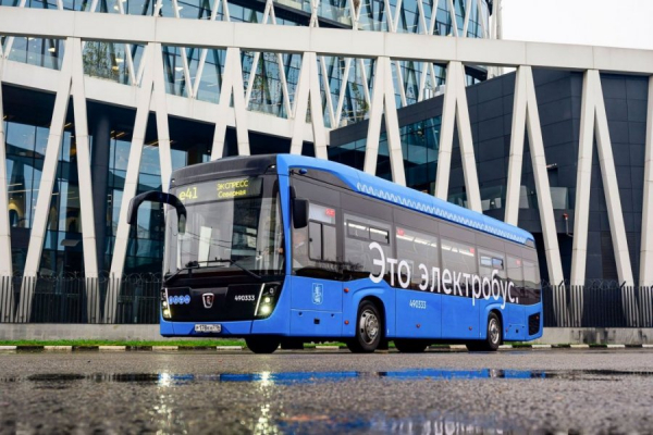 На маршрут е41 в Зеленограде впервые вышел электробус с ночной зарядкой