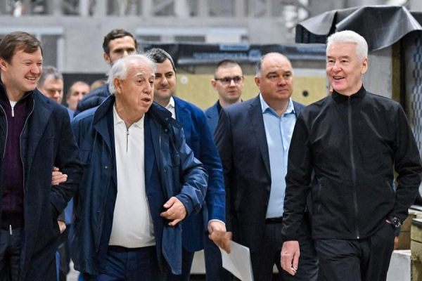 Собянин открыл завод крупномодульного домостроения в районе Внуково