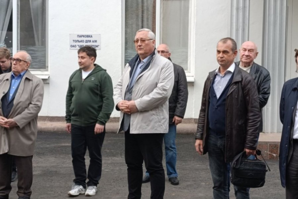 В Зеленограде памятную стелу открыли в сквере у ЦКБ «Дейтон»